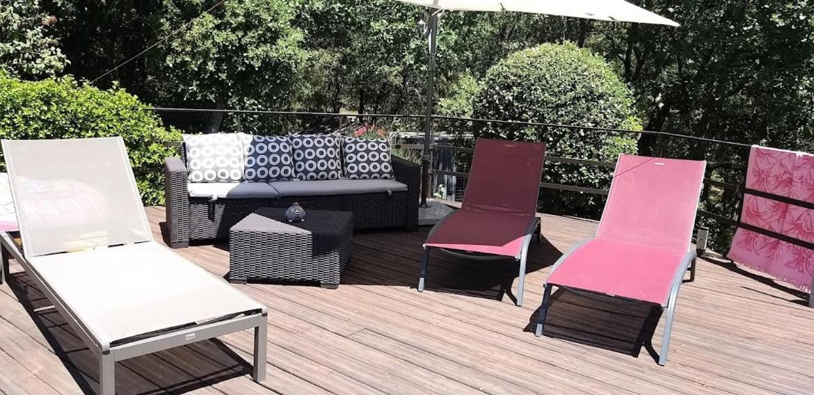 Roulotte Romantique Chauffee En Cevennes Monteils  Exterior photo